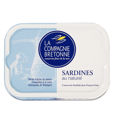 Sardines au naturel