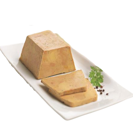 Assiette de foie gras de canard du sud ouest au jurançon mi-cuit