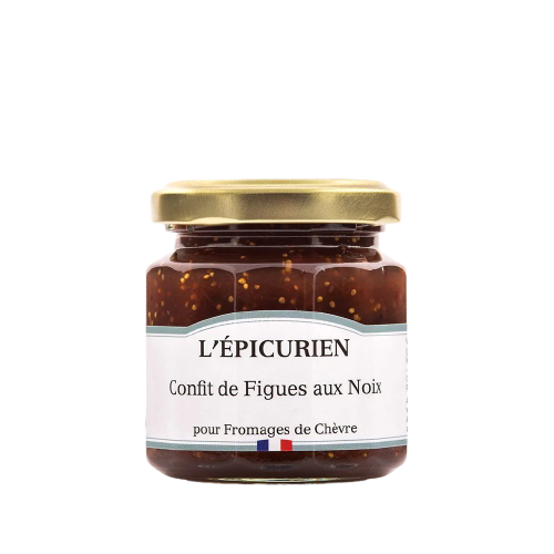 Pot de confit de figues aux noix artisanale