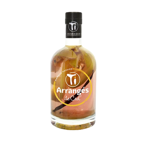 Les Rhums de Ced - Ti Arrangé Mangue Passion - Rhum Arrangé - 32° - 70cl