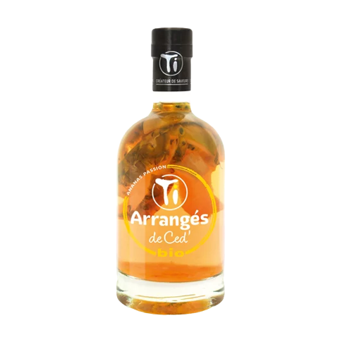 Les Rhums de Ced - Ti Arrangés Ananas Passion BIO - Rhum arrangé - 32° - 70cl