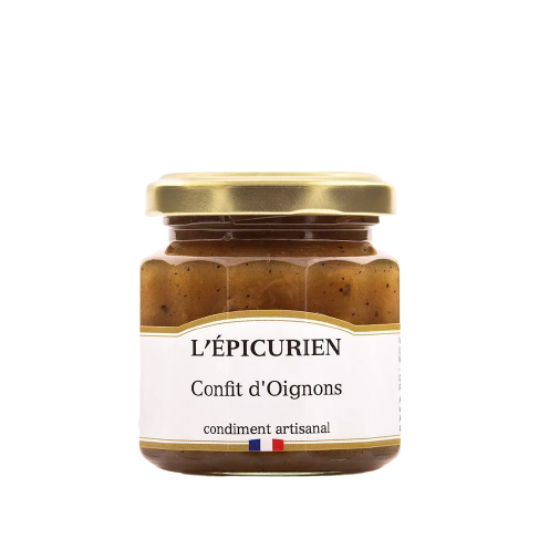 Pot de confit d'oignons artisanale